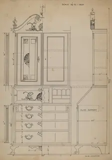 Chest, 1935/1942. Creator: Walter W. Jennings