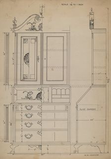 Chest, 1935/1942. Creator: Walter W. Jennings