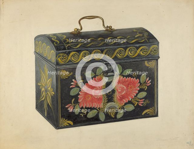 Chest, 1935/1942. Creator: Thomas Watts.