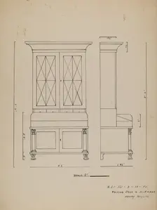 Chest, 1935/1942. Creator: Unknown