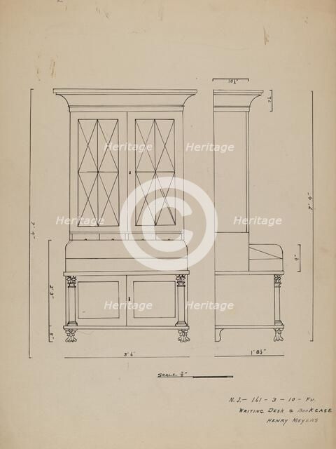 Chest, 1935/1942. Creator: Unknown.