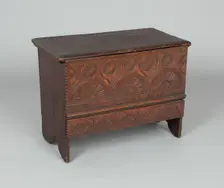 Chest, c. 1692. Creator: Unknown