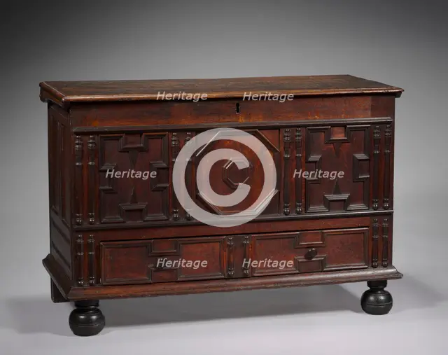 Chest, c. 1700. Creator: Unknown.