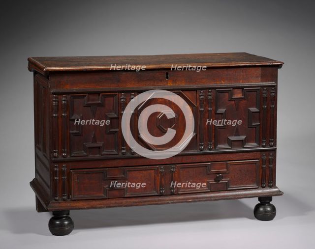 Chest, c. 1700. Creator: Unknown.