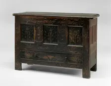 Chest, c. 1710. Creator: Unknown