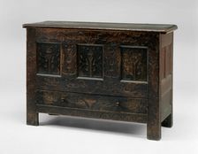 Chest, c. 1710. Creator: Unknown