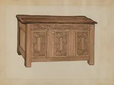 Chest, c. 1936. Creator: Ada V. May