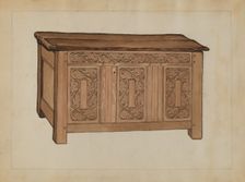 Chest, c. 1936. Creator: Ada V. May