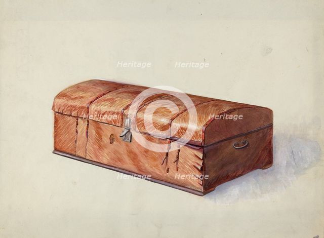 Chest, c. 1936. Creator: Edward L Loper.