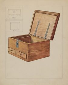 Chest, c. 1936. Creator: Frederick Jackson