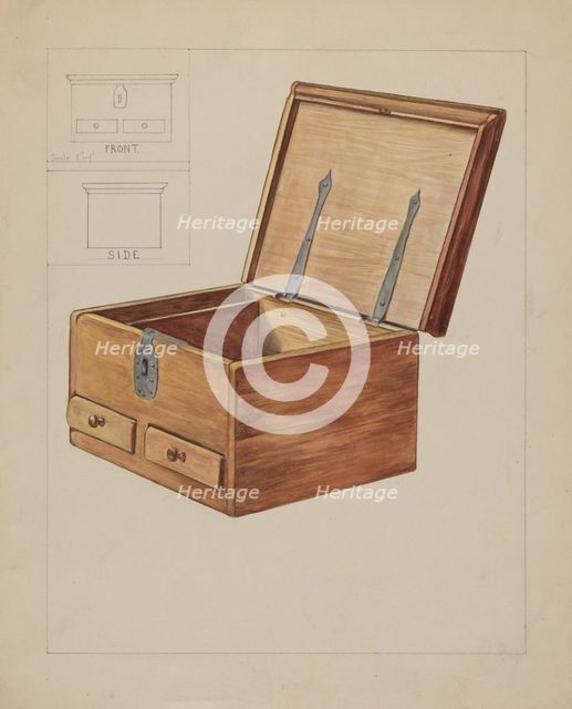 Chest, c. 1936. Creator: Frederick Jackson.
