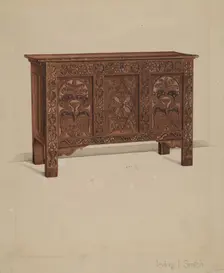 Chest, c. 1936. Creator: Irving I. Smith