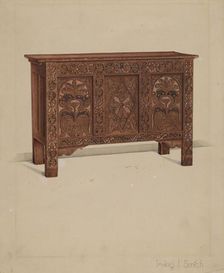 Chest, c. 1936. Creator: Irving I. Smith
