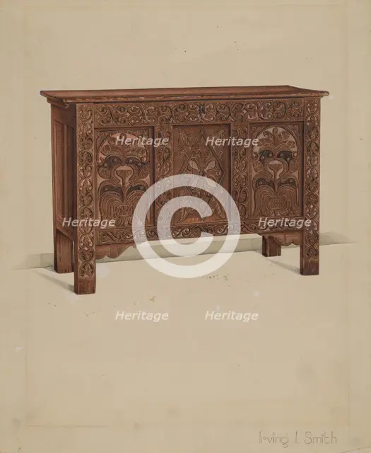 Chest, c. 1936. Creator: Irving I. Smith.