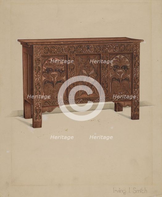 Chest, c. 1936. Creator: Irving I. Smith.