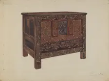 Chest, c. 1936. Creator: Leon Witt
