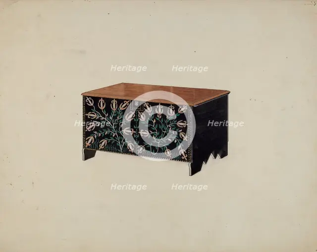 Chest, c. 1936. Creator: Martin Partyka.