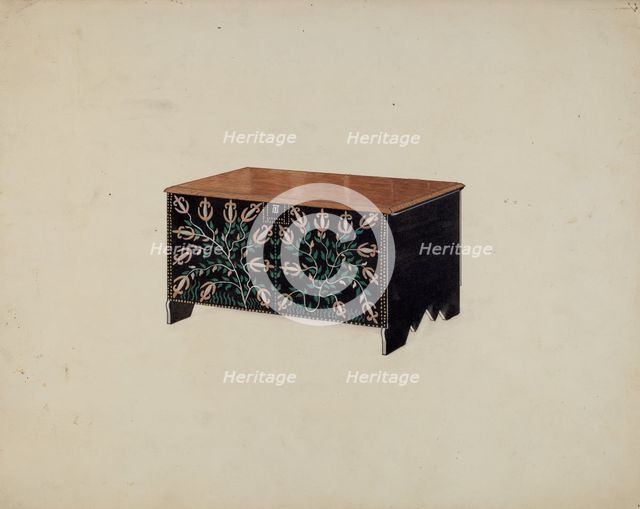 Chest, c. 1936. Creator: Martin Partyka.