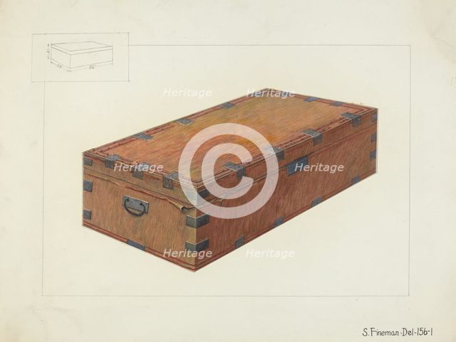 Chest, c. 1936. Creator: Samuel Fineman.