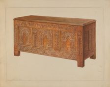 Chest, c. 1937. Creator: Charles Squires