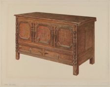 Chest, c. 1937. Creator: Charles Squires