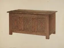 Chest, c. 1937. Creator: Charles Squires