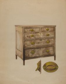 Chest, c. 1937. Creator: Eva Wilson