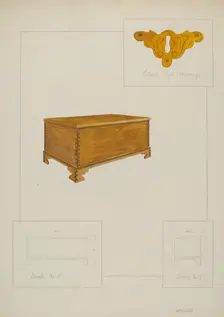 Chest, c. 1937. Creator: Katherine Morris
