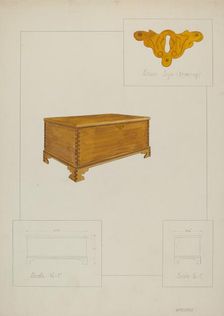 Chest, c. 1937. Creator: Katherine Morris