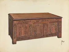 Chest, c. 1937. Creator: Paul Farkas