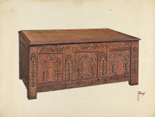 Chest, c. 1937. Creator: Paul Farkas