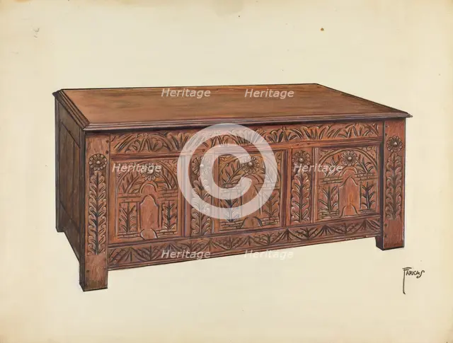 Chest, c. 1937. Creator: Paul Farkas.
