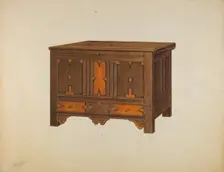 Chest, c. 1938. Creator: Arthur Johnson