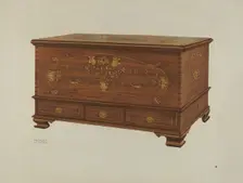 Chest, c. 1938. Creator: Frances Lichten