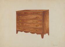 Chest, c. 1938. Creator: Henry Meyers