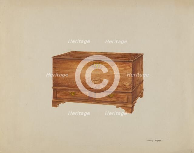 Chest, c. 1938. Creator: Henry Meyers.