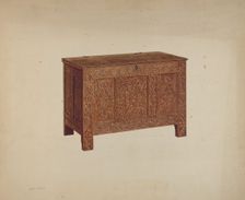 Chest, c. 1938. Creator: John Dana