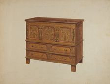 Chest, c. 1938. Creator: John Dana