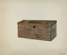 Chest, c. 1938. Creator: Marjery Parish