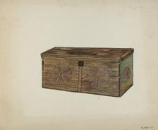 Chest, c. 1938. Creator: Marjery Parish