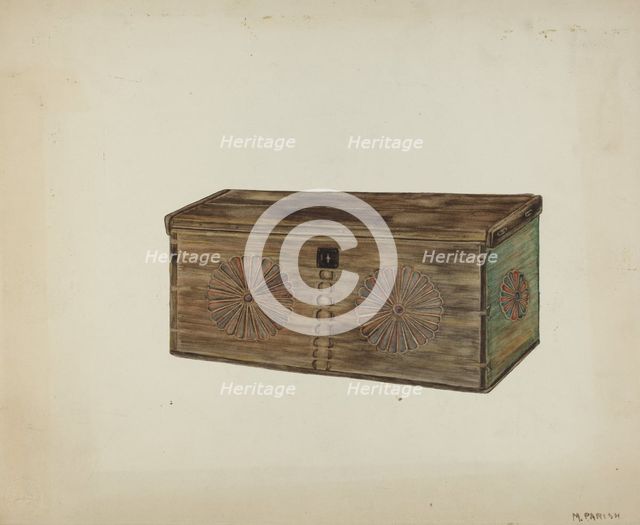 Chest, c. 1938. Creator: Marjery Parish.