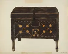 Chest, c. 1938. Creator: Marjery Parish