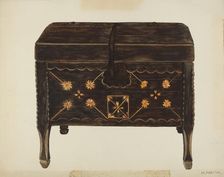 Chest, c. 1938. Creator: Marjery Parish