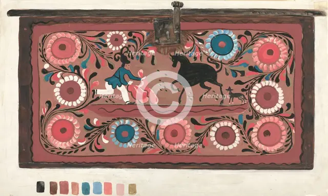 Chest, c. 1938. Creator: Marjery Parish.