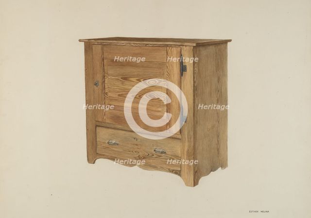 Chest, c. 1939. Creator: Esther Molina.
