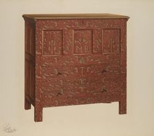 Chest, c. 1939. Creator: Ferdinand Cartier