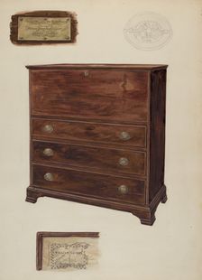 Chest, c. 1939. Creator: Lillian Causey