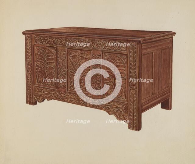 Chest, c. 1939. Creator: M. Rosenshield-von-Paulin.