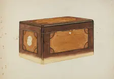 Chest, c. 1940. Creator: Unknown