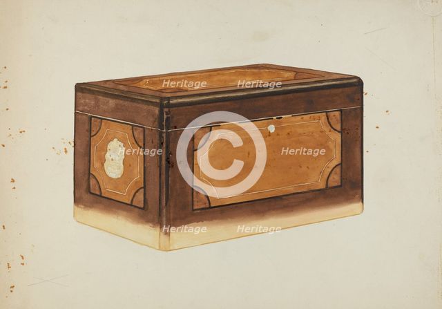 Chest, c. 1940. Creator: Unknown.